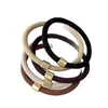 Goma para el Cabello para Mujer 2026 Nuevo Modelo Gama Alta Simple Retro Banda de Goma Diadema Alta Elasticidad Duradera Cuerda para el Cabello Accesorio para el Cabello