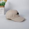 Gorra de béisbol de moda de estilo coreano para hombres y mujeres, informal, combinable con todo, para verano, primavera y otoño, con letras.