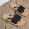 Sandalias de Paja Cruzadas Verano 2025 Talla Grande Casual Planas Chanclas Comercio Exterior Pequeño Nuevo Venta al por Mayor Talla Grande