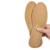 Plantillas de Cuero de Microfibra para Hombres y Mujeres, Absorbentes de Sudor, Amortiguadoras, Transpirables, Adecuadas para Zapatos Casuales y Deportivos, Al por Mayor en Stock