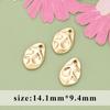 Acero inoxidable 316L geométrico moda vintage con anillo colgante aretes collar joyería accesorios semiacabados
