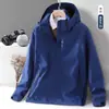 Chaqueta impermeable de trabajo, nuevo modelo de primavera y otoño, unisex, moderna, elegante, versátil, se puede imprimir con logo