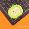 Maçã Grande Faca e Garfo Brinquedo de Comida Acessórios de Resina Chaveiro de Fruta Ímã de Geladeira Cola de Creme Grampo de Cabelo Material DIY Atacado
