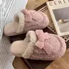 Pantuflas de Algodón para Mujer, Pantuflas de Algodón Otoño e Invierno, Resistentes a Manchas, Suela de Grosor Medio, Antideslizantes, Súper Suaves, Hogar Dormitorio Estudiantil, Confinamiento Cálido