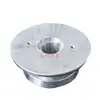 Base de aluminio para máquina de canteado de vidrio, base para muela de rectificado, accesorios para maquinaria de piedra y vidrio, máquina de canto recto, base para muela de rectificado de máquina de doble canto