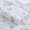 Manta de Gasa de Doble Capa 100% Algodón 1.5* 2m, Manta para la Siesta, Manta Toalla para Niños, Estudiantes y Adultos, Manta para Aire Acondicionado, Manta Fina de Verano