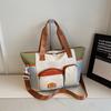 Bolsa Esportiva Fitness Casual Colorida Feminina de Grande Capacidade Portátil Transversal para Viagem Leve para Curta Distância para Homens