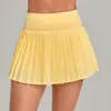 Falda atlética transpirable de cintura alta transfronteriza, que cubre la cadera y estiliza, adecuada para fitness al aire libre, tenis y yoga, previene la exposición, estilo 8181