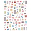 Xiaohongshu Douyin Transmisión en Vivo Pegatinas para Uñas con Relieve para Niños Pegatinas para Uñas para Adultos Funda para Teléfono iPad Fabricante Venta al por Mayor en Stock