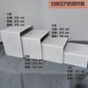 Suporte de Exibição de Mesa de Sobremesas em Acrílico Conjunto de Quatro Peças Decoração de Mesa para Buffet e Hora do Chá Mesa para Refeição Fria Festa Mesa para Refeição Fria