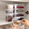 Caja de Almacenamiento para Especias, Caja para Condimentos, Caja de Almacenamiento para el Hogar en la Cocina con Compartimentos para Anís Estrellado, Canela y Chile Seco, con Tapa abatible y Sello hermético
