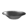 Plato Retro de Acero Inoxidable para Pasta, Plato Profundo para Frutas, Plato para Comida Occidental Estilo Industrial Antiguo Comercial, Bol para Fideos, Plato para Ensalada