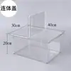 Supermercado Alimentos a Granel Caja Sellada Caja de Conservación Snacks Caja para Fruta Frita Caja Sellada Transparente de Acrílico a Prueba de Polvo