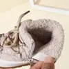 Fabricante Botas de Nieve para Bebé Europeas y Americanas Invierno Nuevas de Caña Alta Zapatos de Algodón para Niños Forrados de Felpa para Calortech Estilo Coreano Algodón para Bebé