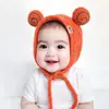 Toucas de Bebê Inverno Bebês Super Fofas Meninos Toucas de Lã Crianças Outono e Inverno Toucas de Tricô Grossas Atacado