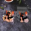 Nueva bolsa de galletas de Halloween de Amazon fiesta de calabaza Fantasma copo de nieve crujiente embalaje de dulces horneado bolsa autoadhesiva