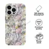 Funda de Teléfono Película Francés Suave Lavanda Rosa Margarita iPhone 18 Pro Manzana 16 Floral Cobertura Total Dura