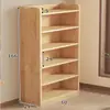 Estante de armazenamento de piso, estante de livros de madeira maciça, unidade de armazenamento em grade para uso doméstico, montada na parede, sala de estar, quarto de criança, armário de armazenamento simples, estante de livros