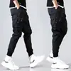 Pantalones Crock de Primavera y Verano para Hombre 2022 Nuevo Estilo Coreano Combinación Total Pantalones Casuales Estilo Funcional Pantalones para Adolescentes para Hombre