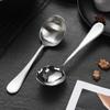 Acero Inoxidable 304 Cuchara Nueva para Arroz Engrosada Antideslizante Cuchara Doméstica Escandinava Concha Pública para Sopa Cuchara para Comer de Hotel y Restaurante