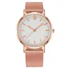 Comercio Exterior Popular Moda Europea y Americana Sencillo Reloj para Hombre Reloj para Hombre Correa Milanesa Correa de Malla Reloj de Cuarzo para Hombre Procesamiento y Personalización para Hombre