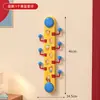 Gancho com Ventosa Giratório Sem Furos Carga Forte Cabide de Roupa Atrás da Porta Artefato de Armazenamento Vertical para Cozinha Banheiro