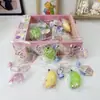Nuevo Colgante Squishy de Océano Juguete para Aliviar el Estrés, Caja de Color de 24 Piezas Gadget Squishy para Aliviar el Estrés