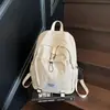 Mochila escolar coreana casual de gran capacidad para mujer, mochila de senderismo simple y moderna, mochila de viaje