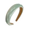 Diadema cruzada con pliegues en la parte superior del cráneo alto, accesorios para el cabello de ala ancha para mujer, horquilla de joyería retro de alta gama con lavado de cara pequeño al por mayor
