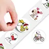 500 Adesivos/Rolo Adesivos em Rolo do Snoopy para Diários, Adesivos Decorativos Transfronteiriços para Capas de Celular, Fita Adesiva de Vedação para Carros Atacado