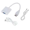 Reproductor decodificador de red de fábrica conectado a monitor proyector convertidor HD HDMI a VGA