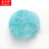 Bola de pelo de conejo de 5-6 cm, colgante de joyería de primavera, accesorios para tocados, accesorios de bricolaje, accesorios para tocados, venta al por mayor