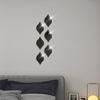 Pegatina de Pared Espejo Acrílico Popular Forma de Gota Transfronteriza Decorativa Espejo de Lágrima Autoadhesiva Fondo de Pared de Sala de Estar Diamante Tridimensional
