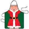 25 Anos Amazon Novo Avental de Natal Estilo Grinch Papai Noel Macacão Impermeável para Cozinha Doméstica Atacado