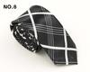 Gravata de estilo coreano masculina impressa poliéster pequena gravata casual padrão britânico pequenos fabricantes de gravata em estoque