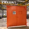 Porta de Ar Hidráulica Não Pressurizada para Minas Equipamento Especial para Áreas de Alta Pressão de Ar em Minas de Carvão