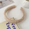 Diadema de Tela de Pelo Sintético Tipo Conejo Estilo Coreano para Mujer, Accesorio de Pelo de Felpa de Gama Alta, Accesorio Decorativo Hecho a Mano para DIY, Diadema Linda