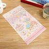[Oferta especial] Sanrio Géminis snack regalo almacenamiento bolsa de regalo transparente uso repetido impermeable múltiple