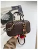 Bolsa de Mão Vintage com Padrão Trançado de Nicho para Mulheres, Nova Bolsa Almofada Outono 2026, Bolsa de Ombro Cruzada Casual para o Trabalho