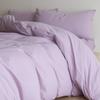 Juego de Cama de Algodón Puro Algodón Lavado Cuatro Piezas 2025 Nuevo Estilo Sábanas de Algodón Sencillas, Sábanas Ajustables, Funda de Edredón, Juego de Ropa de Cama de Tres Piezas