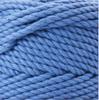 Corda de algodão esfregada à mão de 2 mm de fronteira, três fios de algodão, 15 metros, subembalados, texto, pulseira de corda de algodão esfregada à mão, corda tecida