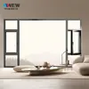 Ventas Directas de Fábrica Transfronterizas Ventanas de Sistema de Aleación de Aluminio, Ventanas Insonorizadas, Ventanas Batientes, Soporte para Decoración del Hogar Personalización de Puertas y Ventanas