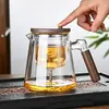 Bule de Vidro Conjunto de Chá para Uma Pessoa Copo de Chá Separação de Água e Chá Conjunto de Chá Copo de Separação de Água e Chá Fabricante de Chá