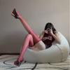 Medias de Seda Brillante 8D Ultradelgadas Hasta la Rodilla Emocionales Sexy Seda al Aceite Resbaladizas Reflectantes Cyber Celebrante Calcetines de Cadera para Mujer