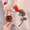 Decoraciones navideñas 2024 traje festivo adulto niños regalo de Navidad sombrero diadema transfronterizo fábrica venta al por mayor