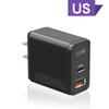 Cargador de Teléfono Móvil Estándar Europeo, Americano y Británico de Carga Súper Rápida de 50W Adecuado para Apple 15 Huawei Xiaomi Carga Súper Rápida
