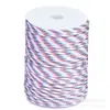 Paquete de 100m Paracord de 7 Hilos para Exteriores 4mm Hilo para Tejer Pulseras de Paracord Entusiastas Militares Paracord de Supervivencia de 7 Hilos
