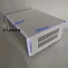 Caixa de distribuição de energia com chassi de metal, chassi com moldura azul, caixa de controle, caixa de instrumento eletrônico portátil, caixa de controle de energia