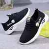 Zapatos de Tela Nuevos Estilo Antiguo de Pekín Antideslizantes Zapatos Deportivos para Mujer Suela Suave Zapatos Casuales para Mamá Dulces de Caña Baja Zapatos para Correr Estudiantes