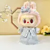 Solo Ropa de Muñeca38cm Labubu Muñeca de Vinilo de Felpa Ropa de Repuesto Labubu Ropa de Muñeca Vestido Mokoko